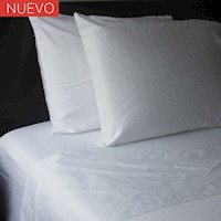 Suit The Bed - Juego de Sábanas de 100% algodón pima  - 332 hilos - Blanco